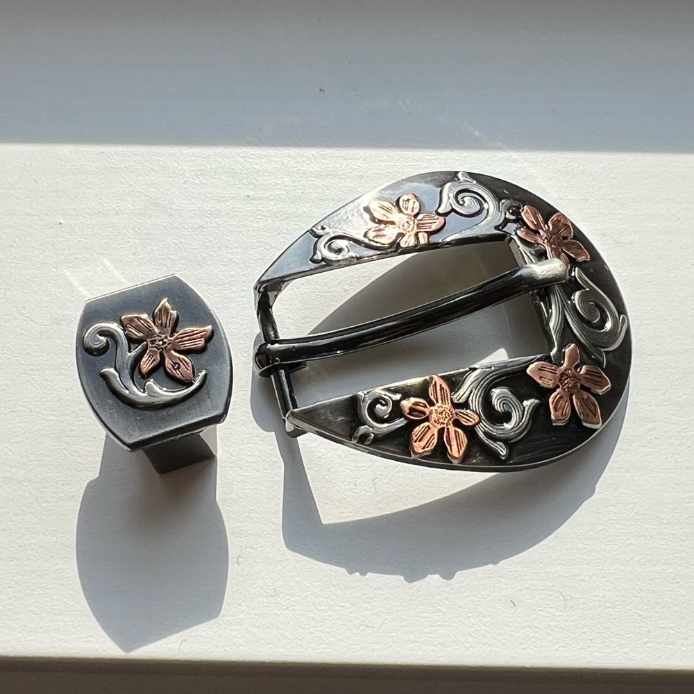 TexHAs ranger buckle set